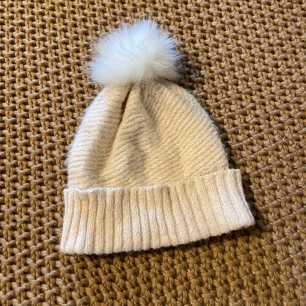 Pink Pom Pom hat